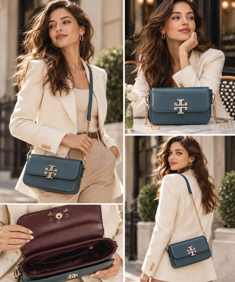 Structured Convertible Crossbody & Shoulder Bag MW-20955