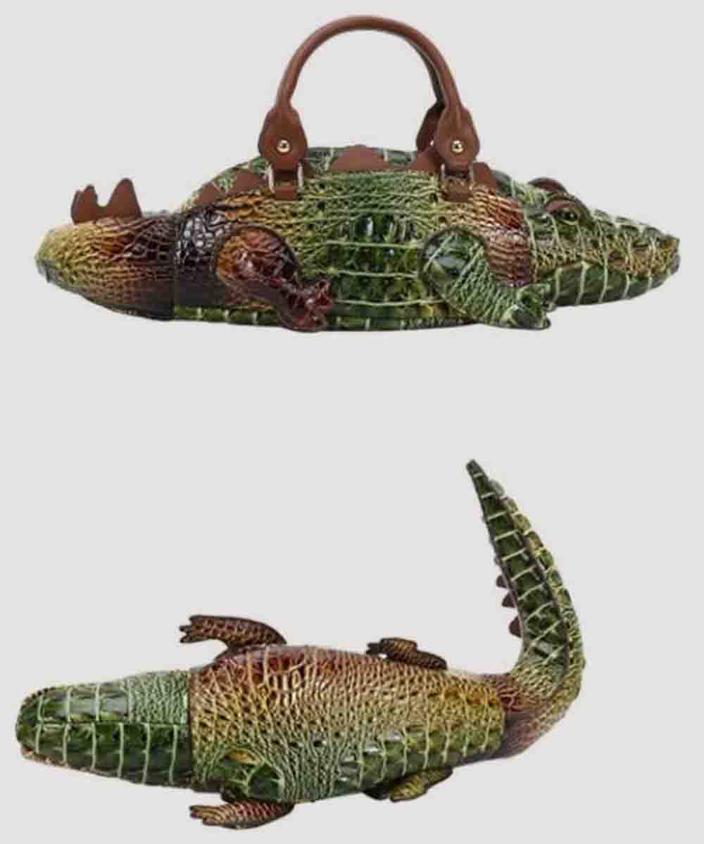 Funny Crocodile Shaped Shoulder Bag PTS-25601